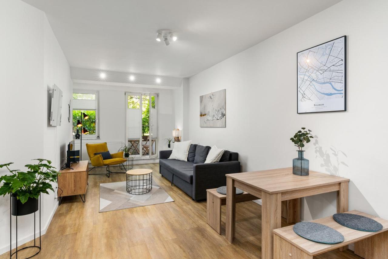 ברמן Mel&Bens City Apartment Terrasse Wallanlagen מראה חיצוני תמונה